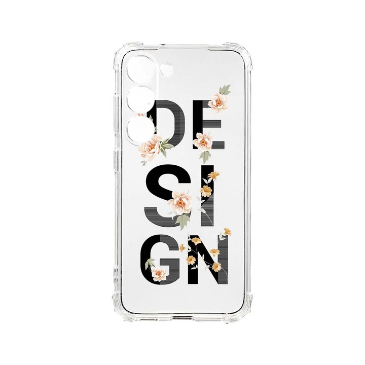 Husa BestCase® Anti Shock, Compatibila Cu Samsung Galaxy S23 Plus, Design, 1.5MM, Rezistenta La Socuri, Protectie Camera, AS 144