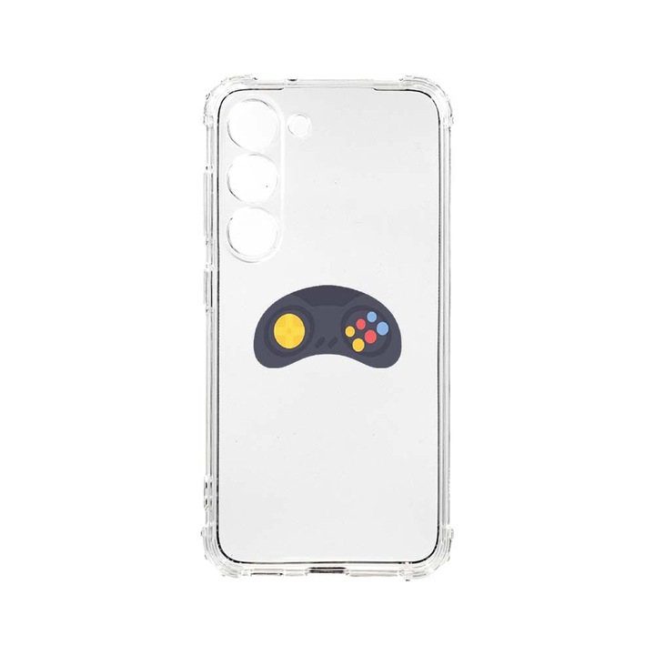 Husa BestCase® Anti Shock, Compatibila Cu Samsung Galaxy S23 Plus, Gamer, 1.5MM, Rezistenta La Socuri, Protectie Camera, AS 672