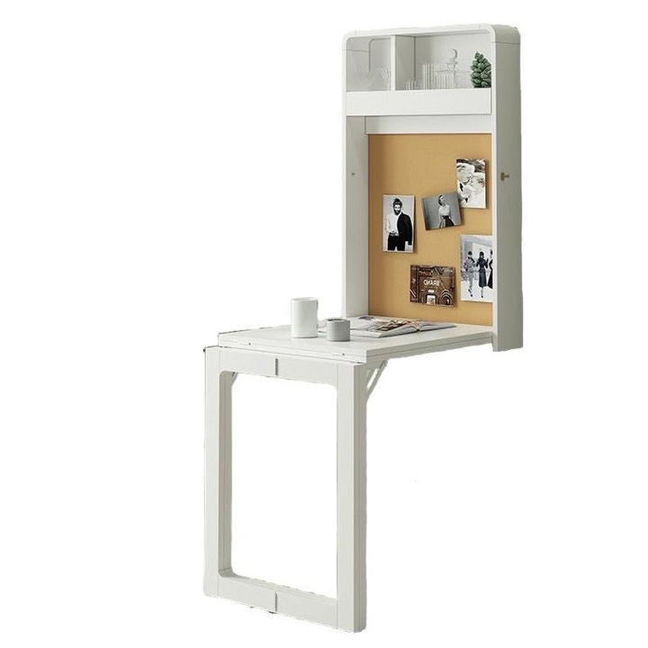 Masa pliabila Oldpard, Lemn, 110x63x14cm, Alb