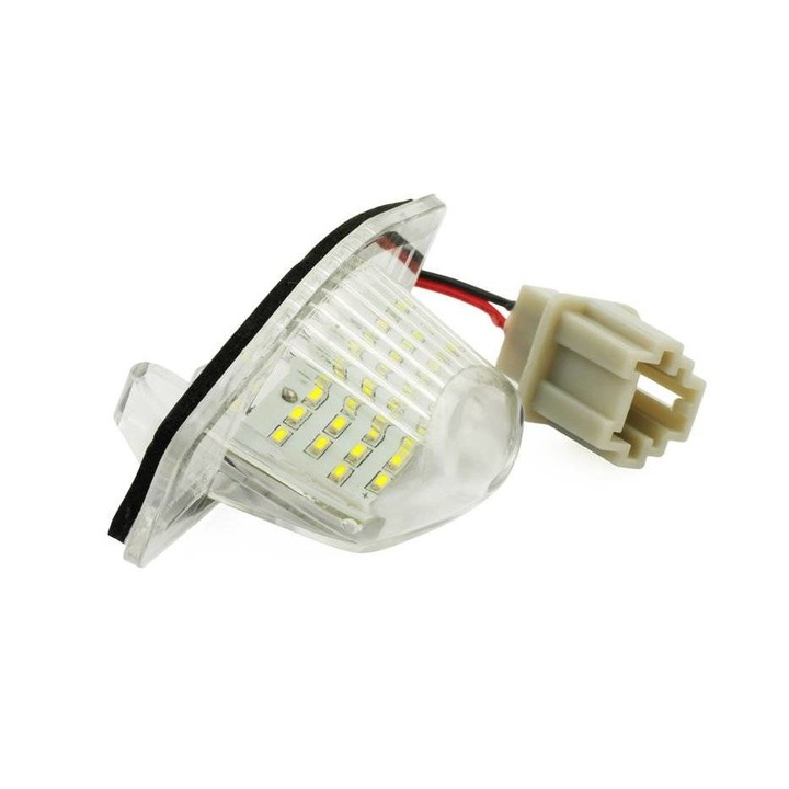Set 2xlampa led numar inmatriculare, Interlook, Honda, Alb
