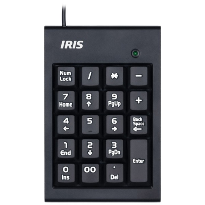 IRIS B-15 USB черна цифрова клавиатура