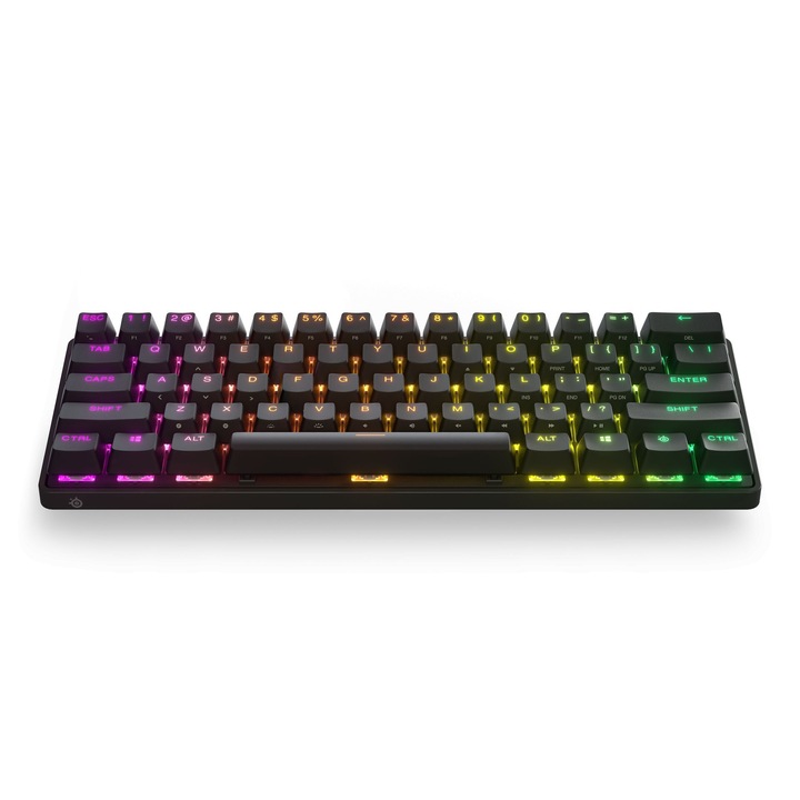 SteelSeries Apex Pro Mini Vezeték nélküli mechanikus gamer billentyűzet - Angol (UK) kiosztás - Fekete