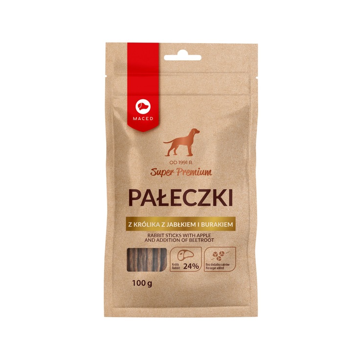 Batoane pentru caini, Maced, Aroma de mar,100 g