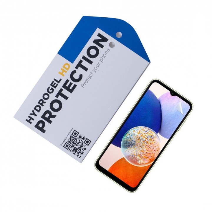 Удароустойчив протектор ОфисиТе за Samsung Galaxy A14 5G, Hydrogel HD, Удароустойчиво покритие