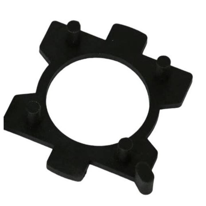 Adaptor Xenon/LED, Interlook, Compatibil cu Mazda/Hyundai/Toyota, H7, Negru