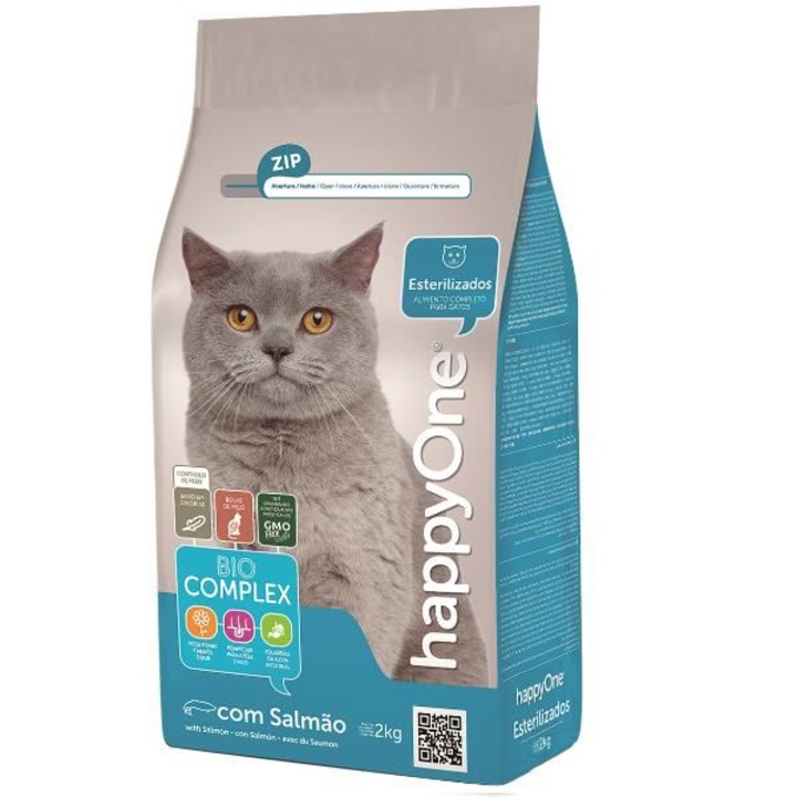 Hrana pentru pisici HappyOne, Sterilized, 2 Kg