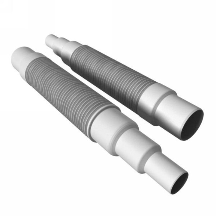 Extensie furtun evacuare, UN, Plstic, L500x32/40/50 mm, Alb