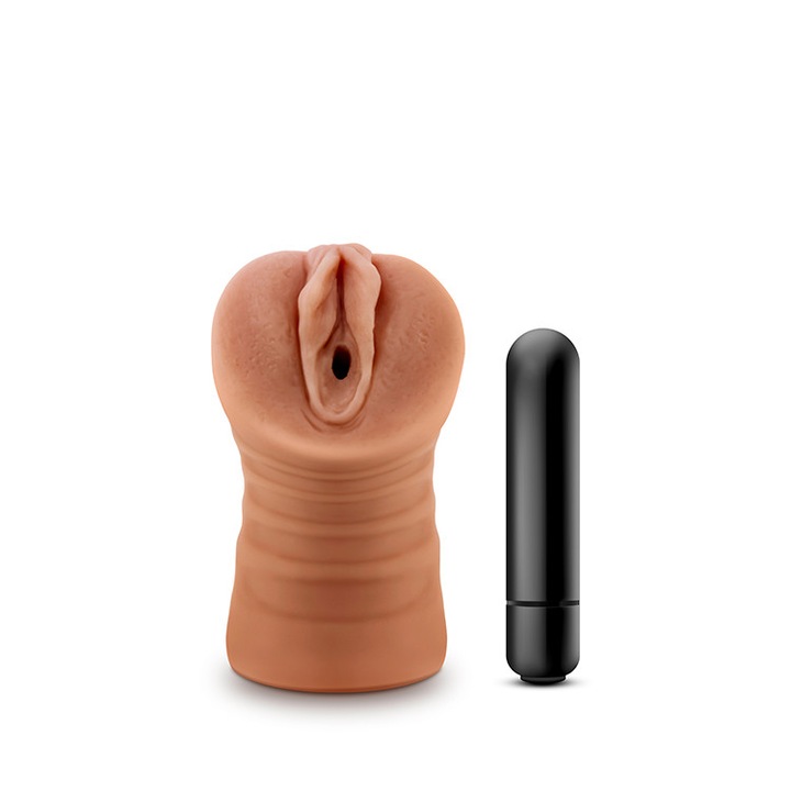 BLUSH Julieta maszturbátor, valósághű textúrák, rezgések, mokka