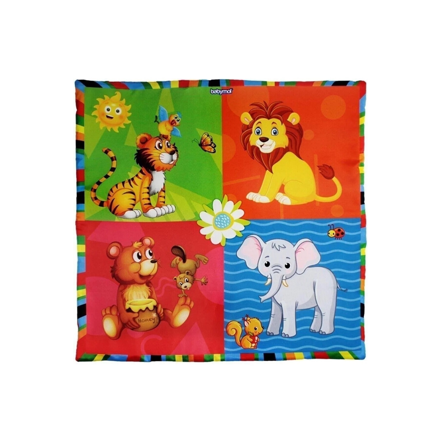 Образователен матрак килим, за бебета, с играчки, Babymol - eMAG.bg