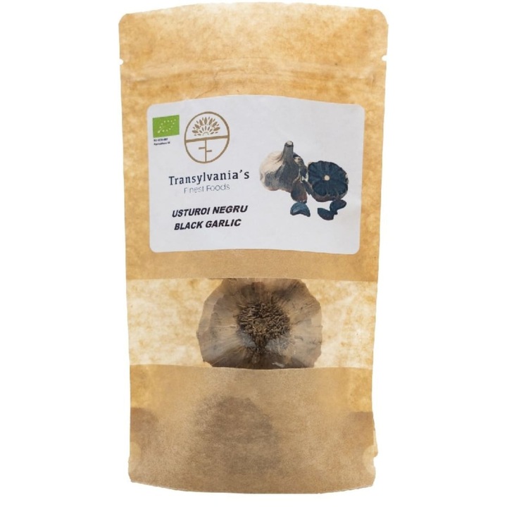 Usturoi Negru Bio Capatana 40g Transylvania's Finest Foods