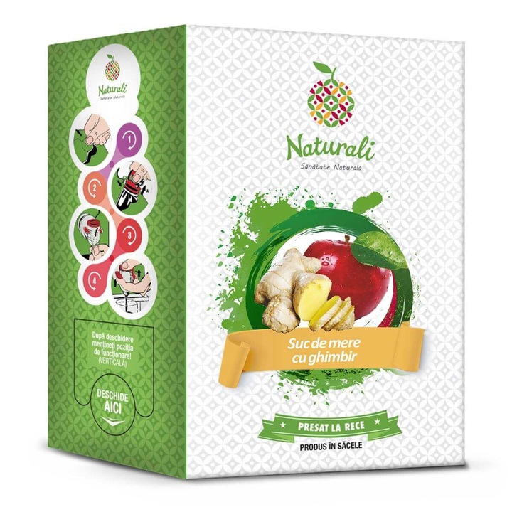 Suc de mere si ghimbir 3L