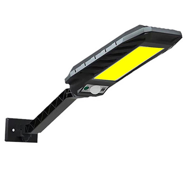 Лампа, Interlook, пластмаса, LED, IP65, 3000mAh, черна