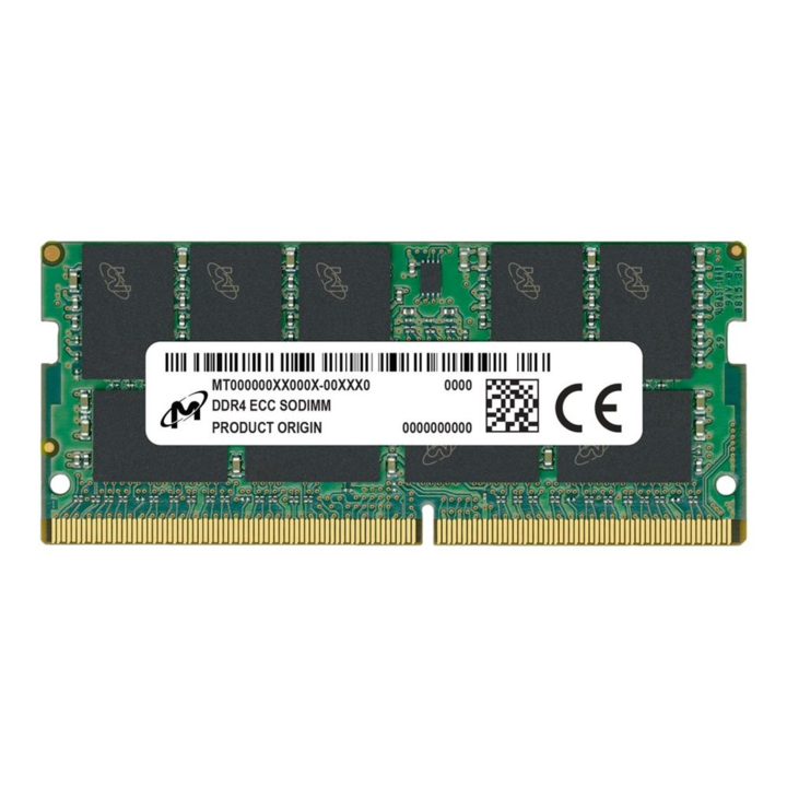 Micron 16GB / 3200 DDR4 ECC Notebook RAM (1Rx8) (MTA9ASF2G72HZ-3G2R)