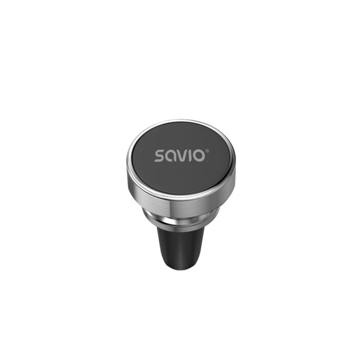 Savio CH-03 szellőzőrácsra helyezhető mágneses telefontartó fekete-ezüst (CH-03)