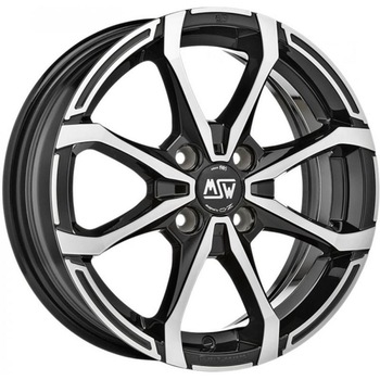 Janta aliaj MSW X4 BFP 6x16 4x100 ET40 Janta aliaj MSW X4 BFP 6x16 4x100 ET40