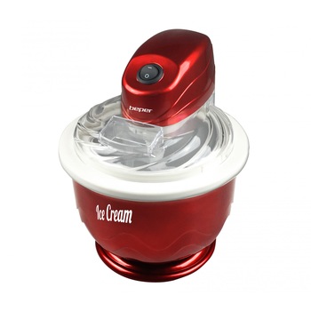 Aparat de facut inghetata, 7 W, Capacitate 750 ml, Beper, BG.010Y Aparat de facut inghetata, 7 W, Capacitate 750 ml, Beper, BG.010Y