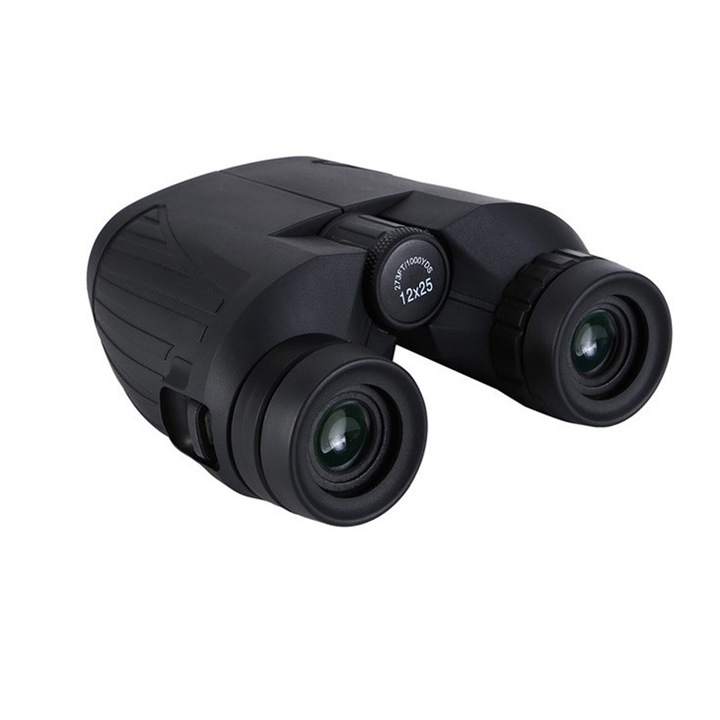 Binoclu rezistent la apa 12x25, High-Definition, Unghi larg de vizualizare