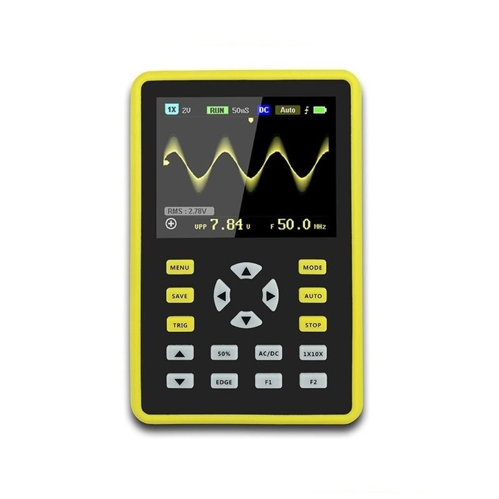 Osciloscop digital, FNIRSI, 5012H, 100 MHz latime de banda, 500 Ms/s rata de esantionare