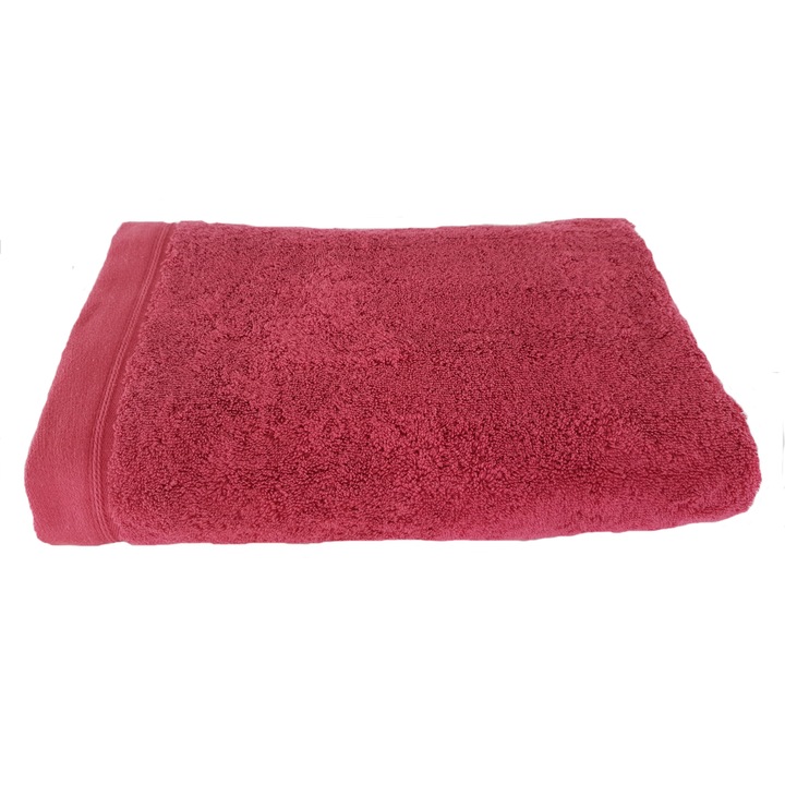 Prosop SPA bumbac bordeaux Faro 100 x 150 cm