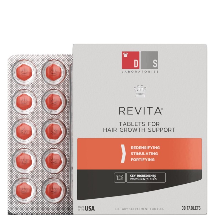 Tablete pentru cresterea parului, DS Laboratories, 30 capsule