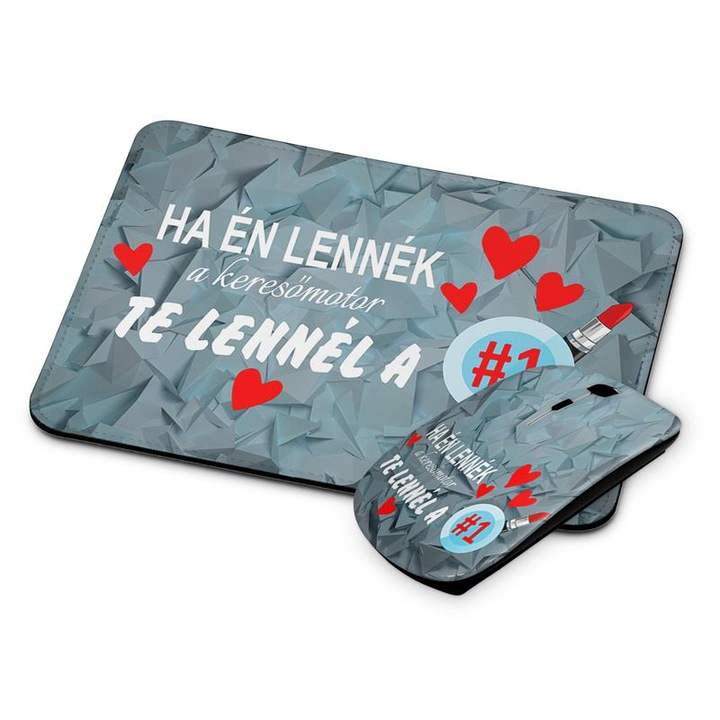 Keresőmotor vezetéknélküli egér és egérpad