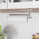 Suport montabil rola prosoape de hartie bucatarie, FreeBiz®, Inox, 33.6x8.3cm, Argintiu