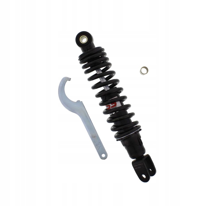 Robogó hátsó lengéscsillapító, YSS, 270 mm, fekete/ezüst