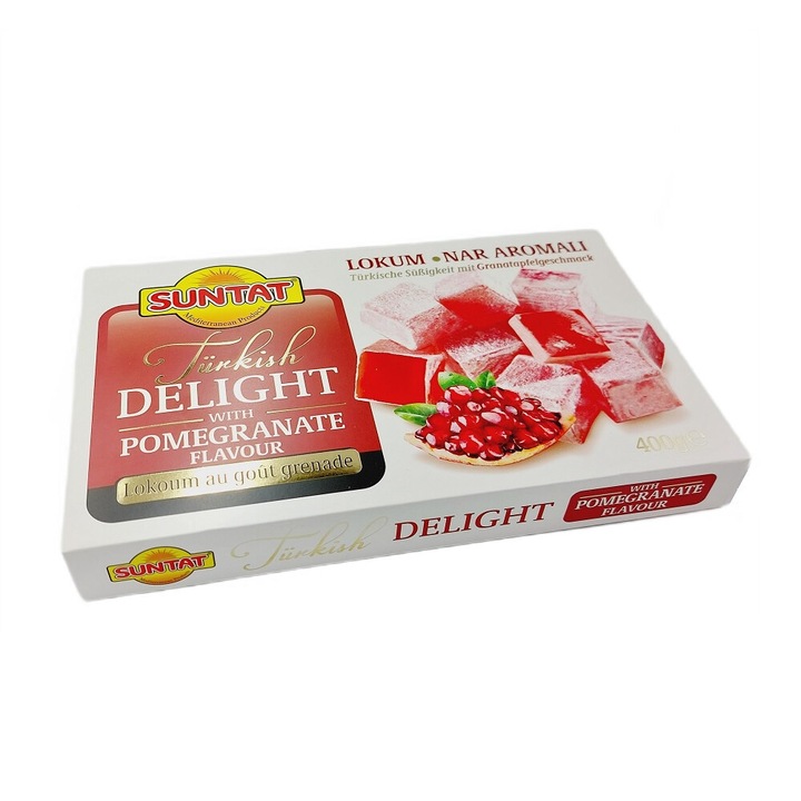 Rahat turcesc, Suntat, Aroma rodie, 400 g