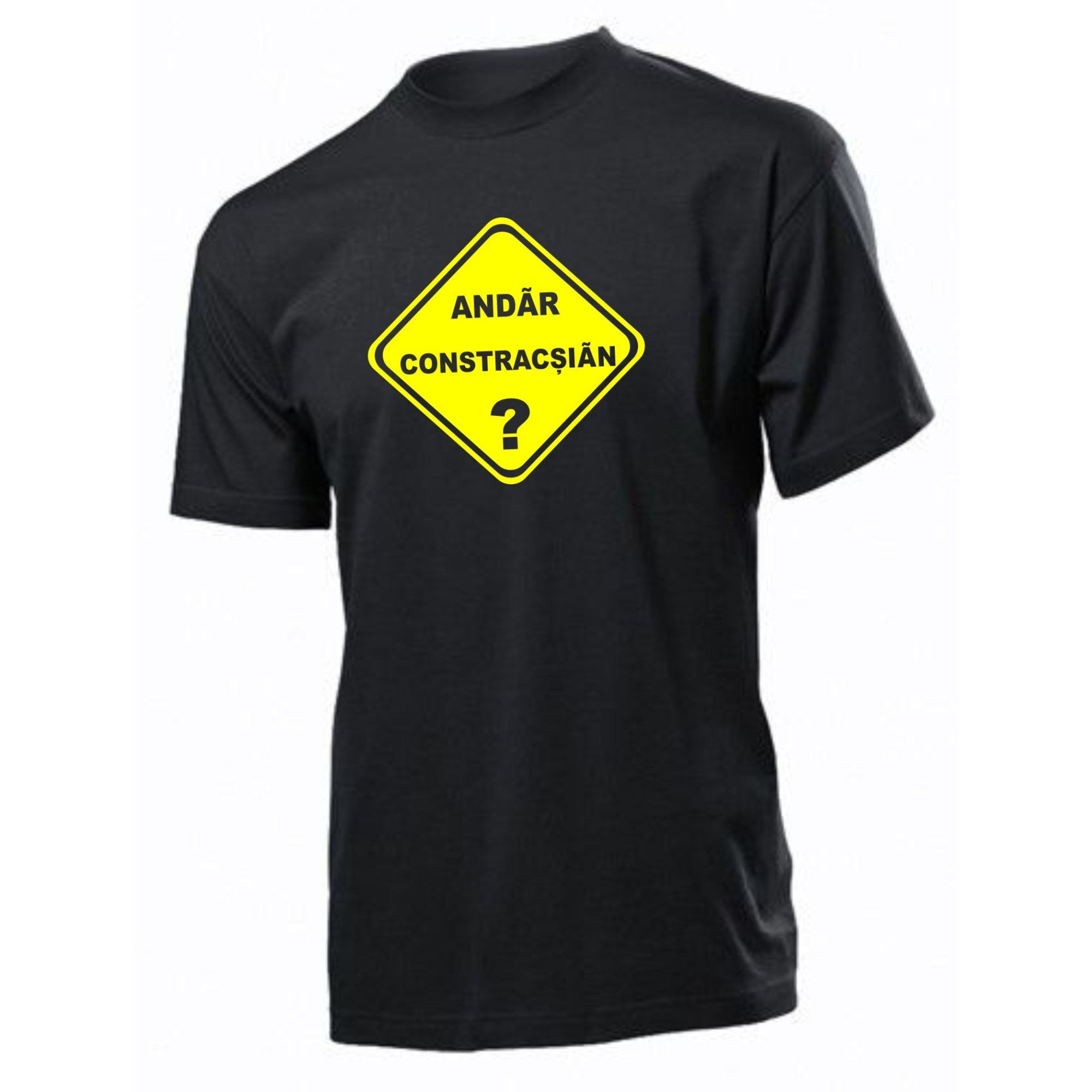 Tricou bumbac, Stedman, negru, marime S, personalizare 