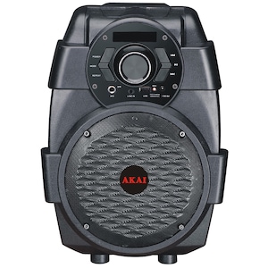 AKAI ABTS-806 hordozható hangfal, Bluetooth, Fekete