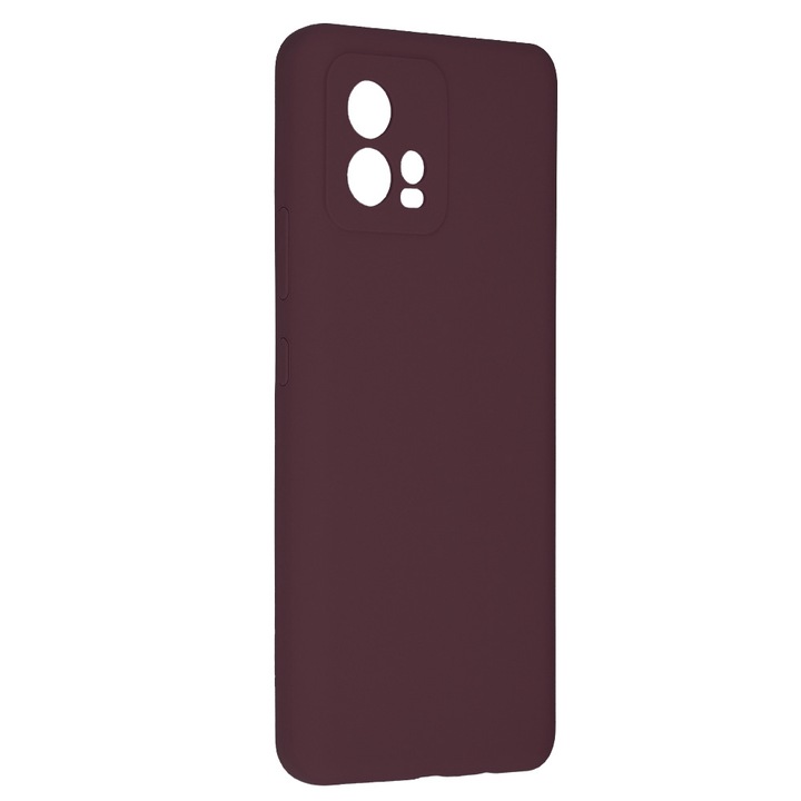 TPU силиконов калъф за Motorola Moto G72, семпъл дизайн, мек на допир, издръжлив, вътрешност от микрофибър, перфектно тънко прилягане, ултра защита, черен