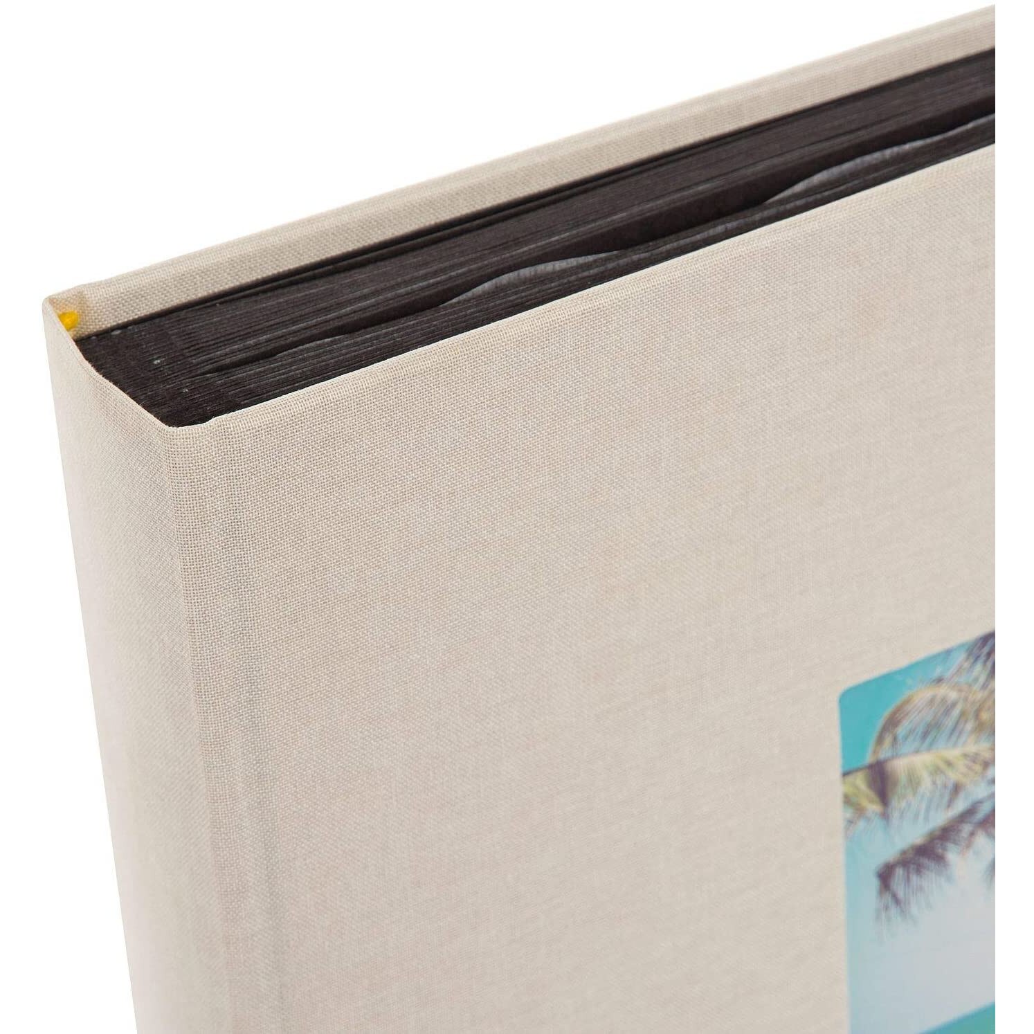 Album Photo Goldbuch Bella Vista 24x17 Cm – 40 Pages Blanches – Couverture En Lin – Pour Photos à Coller – Couleur Aqua – Qualité Made In Germany