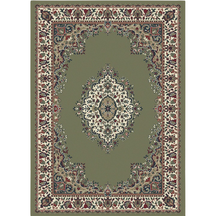 Covor Aladin, Design Oriental, Verde Green, 120cm x 170cm, 510044