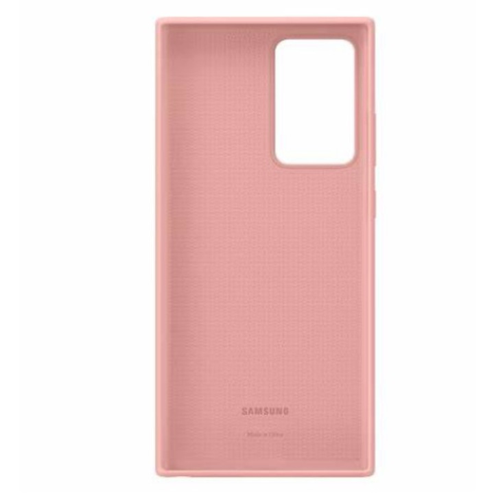 Кейс за Samsung Galaxy Note 20 розов силиконов капак