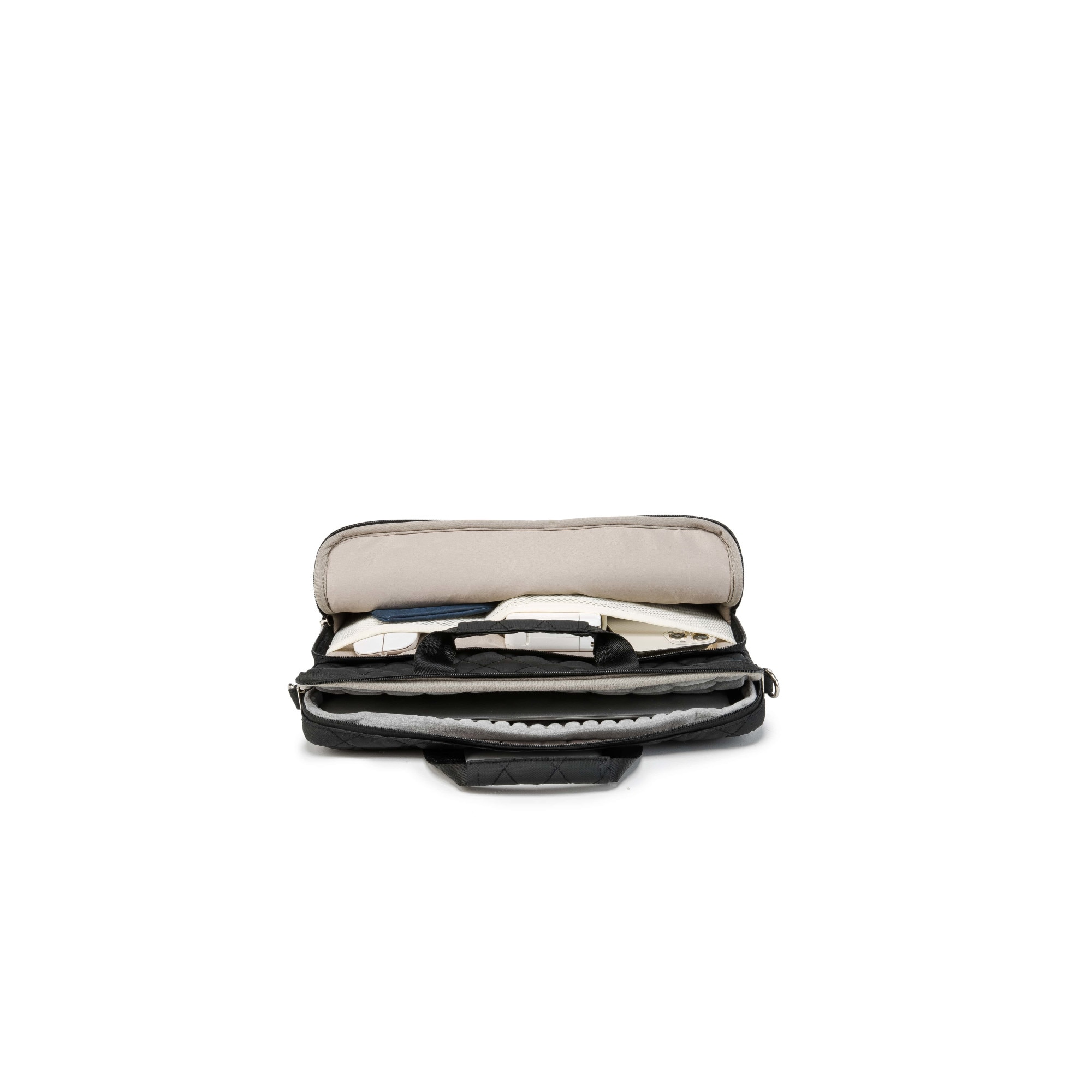 Geanta Laptop Kinmac Black Embroidery, 15.6"