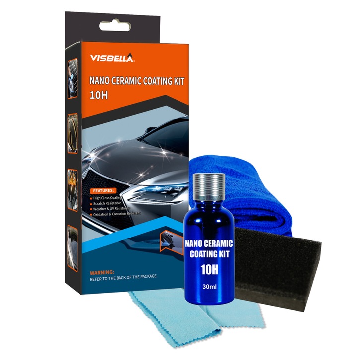 VISBELLA Protectie nano ceramica auto caroserie 10H
