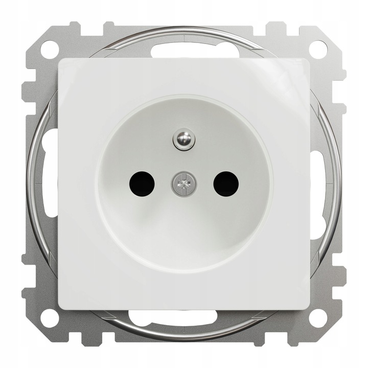 Sedna Design Изчистен контакт с бели рамки