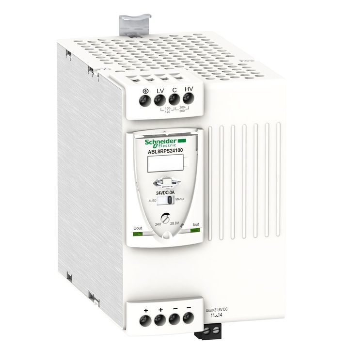 Sursa de alimentare, Schneider Electric, 240W, 24V, 10A, Alb