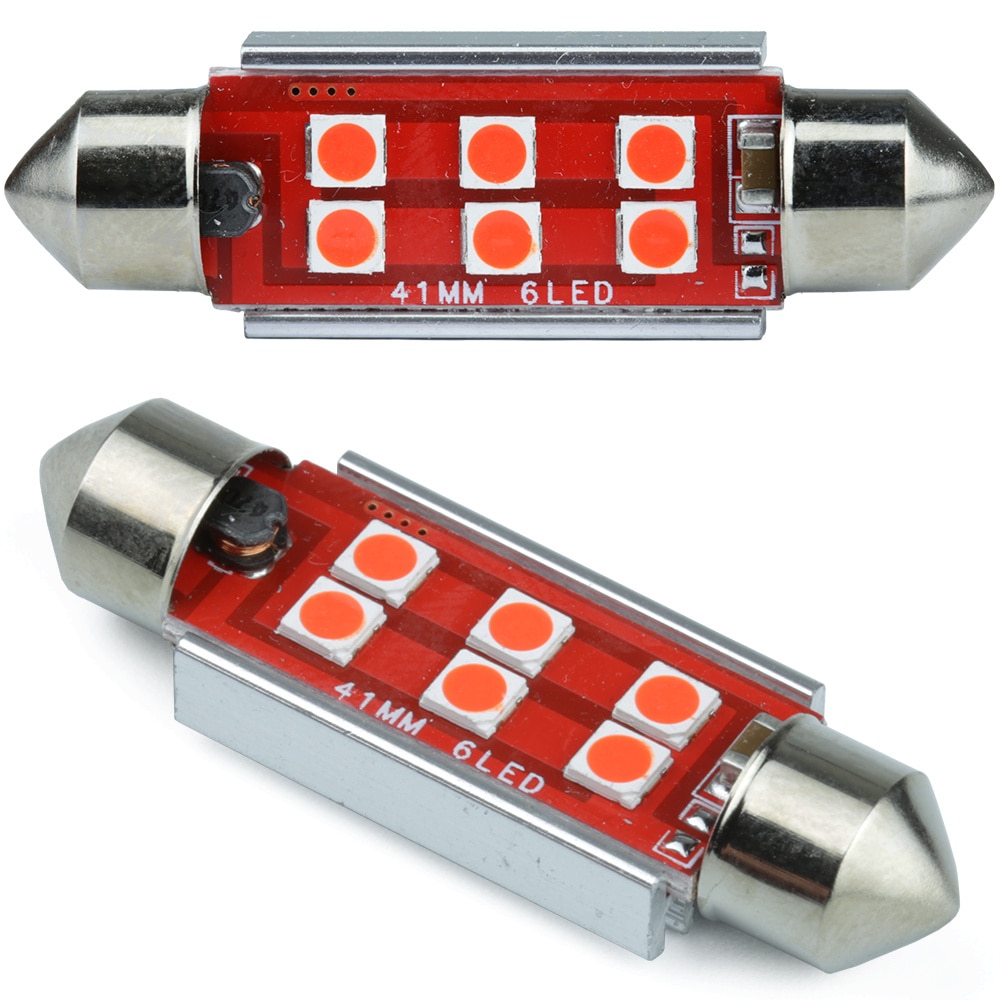 Ampoule LED voiture C5/C10W (3w) 31mm 36mm 39mm 41mm