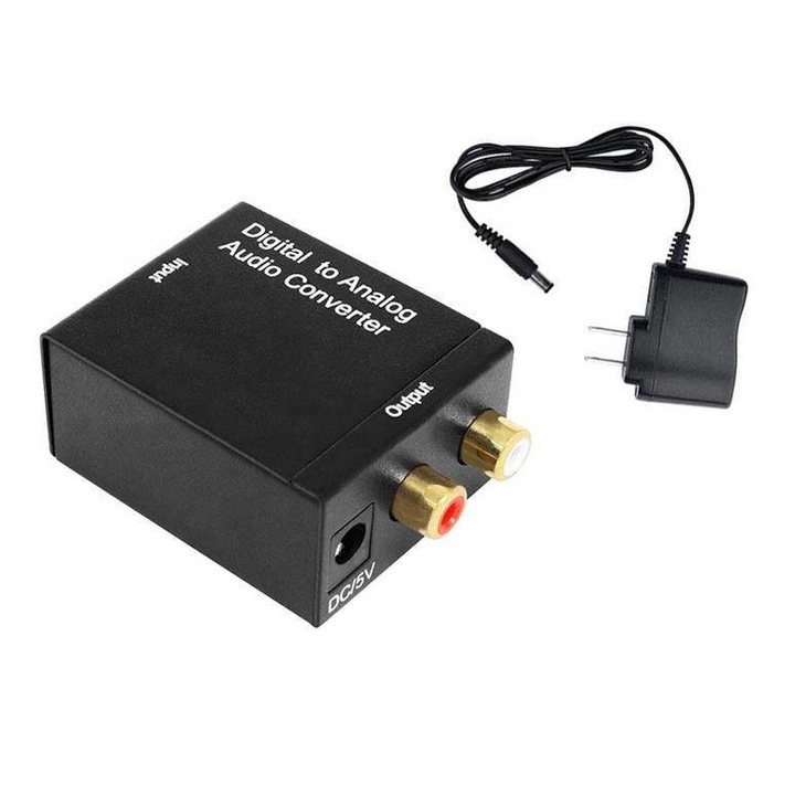 Конвертор на сигнал за кола, Interlook, RCA, 96 kHz, 24 bit, 51x40x26 mm