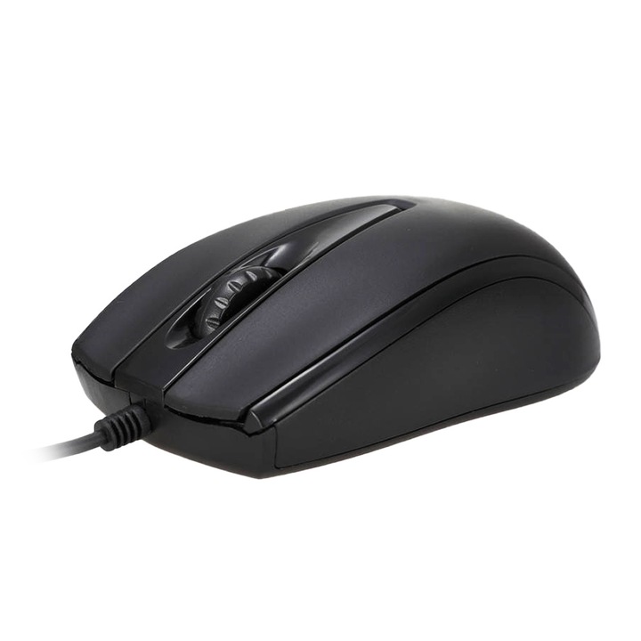 Mouse birou cu fir, Interlook, Optic, 1200 DPI, Negru