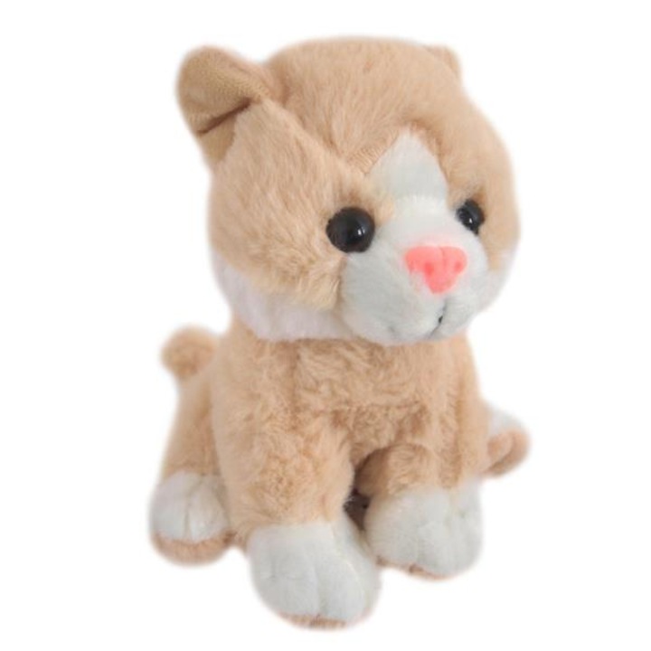 Плюшена играчка Inny, 16 см, бежово/бяло