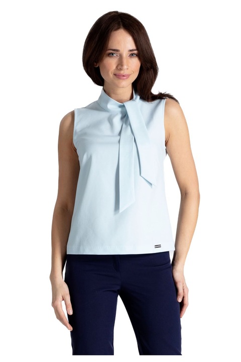 Дамска блуза, Ленитиф, Тофтан, светло синя, Thunderstorm