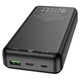 Външна батерия FONIX PowerDepot Pro, Fast Charge 20W, 20000 mAh, PD, QuickCharge 3.0, USB-A, USB-C, Micro-USB, Черен