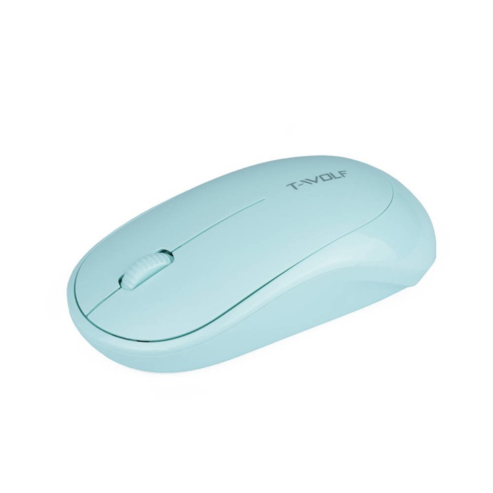 Mouse optic fara fir, Interlook, 1000 DPI, Albastru