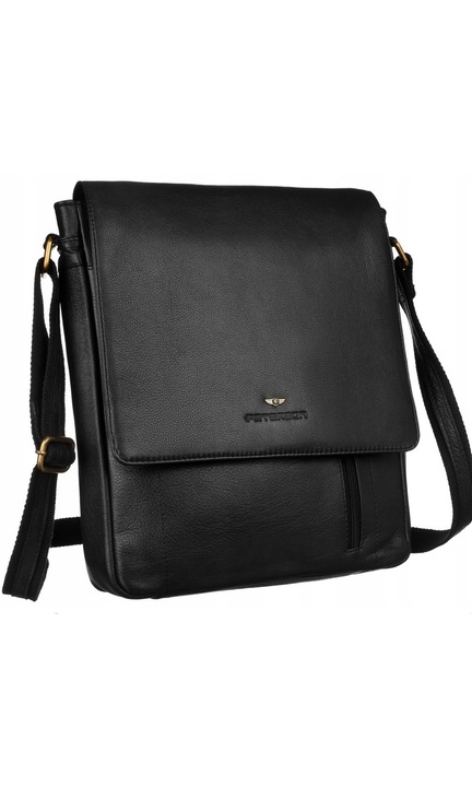 Férfi táska, Peterson, Bastosyne, fekete, One size INTL