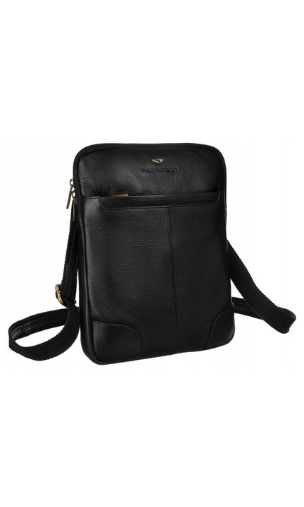 Férfi táska, Peterson, Taphisia, fekete, One size INTL