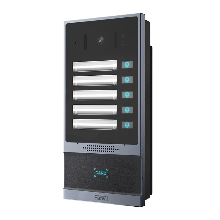 Домофон Fanvil, i63 PoE, IP66, HD, Вграден високоговорител, IC/RFID ...