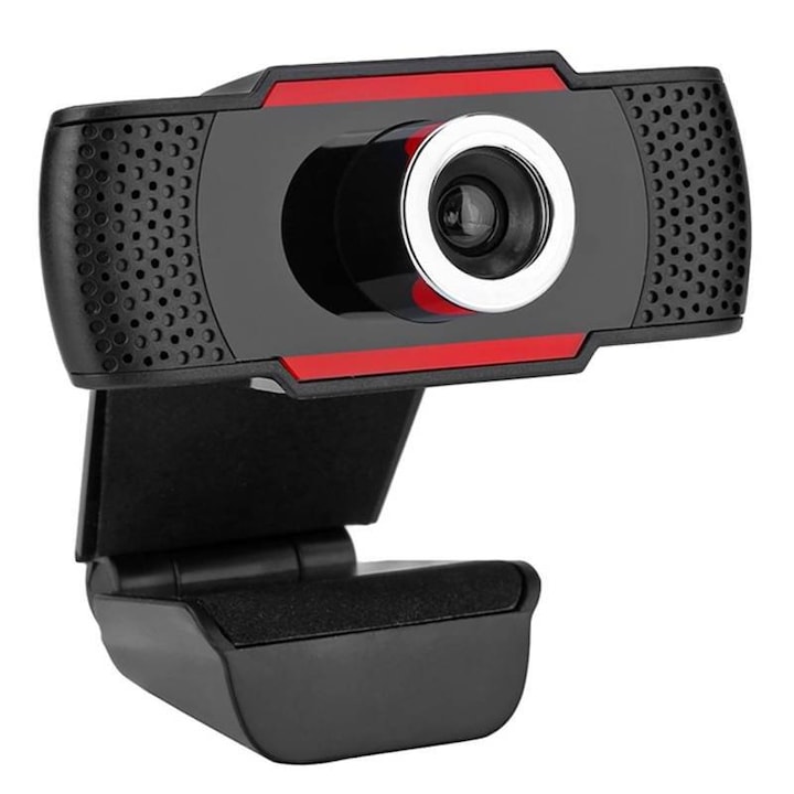 Interlook FULL HD Webkamera, automatikus fókusz, F37 érzékelő, 1080p, fekete