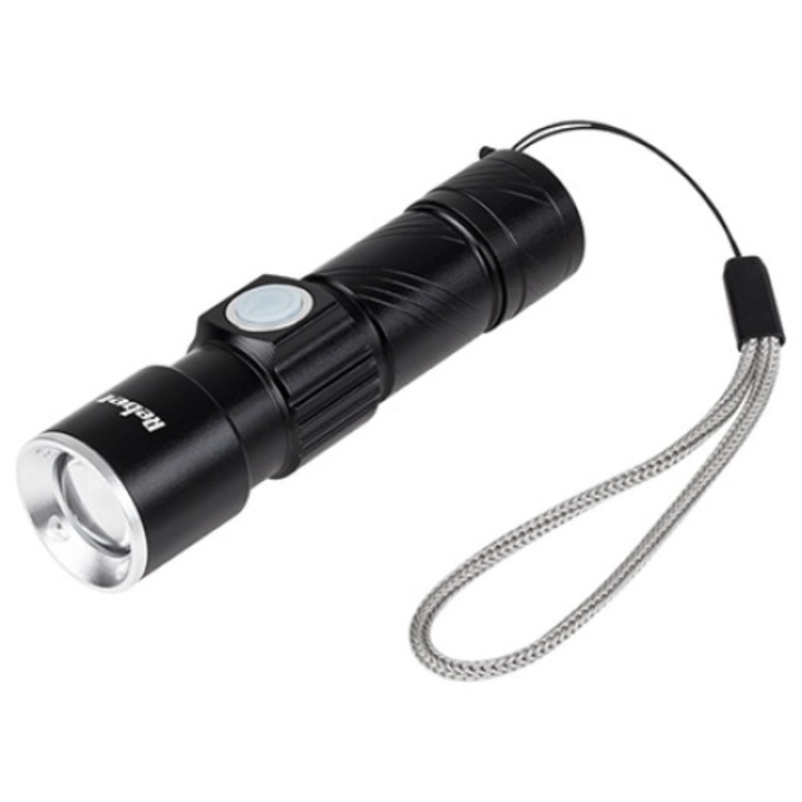 LED Алуминиев Фенер 3w 3.7v 350mah Vipow